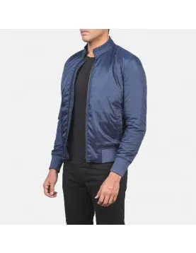Ramon Blue Bomber Jacket