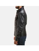 Ranchson Black Leather Shirt