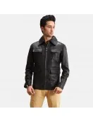 Raven Black Leather Jacket Raven Black Leather Jacket