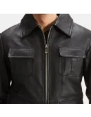 Raven Black Leather Jacket Raven Black Leather Jacket