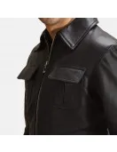 Raven Black Leather Jacket Raven Black Leather Jacket