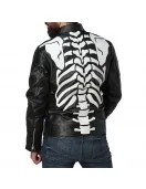 Red Skeleton Real Leather Jacket Red Skeleton Real Leather Jacket