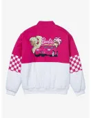 Rev Up Your Style with the Barbie Checkered Racing Jacket - Limited-Edition at BoxLunch