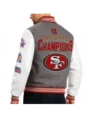 San Francisco 49ers Challenger Varsity Jacket San Francisco 49ers Challenger Varsity Jacket