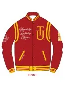 TUSKEGEE University Unisex Varsity Jacket TUSKEGEE University Unisex Varsity Jacket