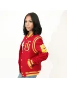 TUSKEGEE University Unisex Varsity Jacket TUSKEGEE University Unisex Varsity Jacket