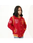 TUSKEGEE University Unisex Varsity Jacket TUSKEGEE University Unisex Varsity Jacket