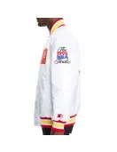 White Houston Rockets Jacket White Houston Rockets Jacket