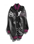 Women’s Black Bottle Girls Varsity Jacket