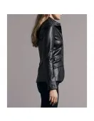 Women’s Slade Leather Blazer