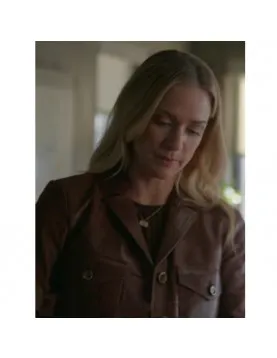 A.J. Cook's Leather Jacket from Criminal Minds S17