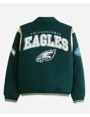 Abercrombie Philadelphia Eagles Bomber Varsity Jacket