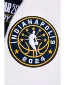 All Star Game 2024 Men's Wool Varsity Jacket Midnight Navy Royal All Star Game 2024 Men's Wool Varsity Jacket Midnight Navy Royal