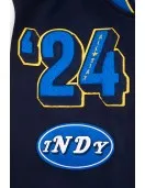 All Star Game 2024 Men's Wool Varsity Jacket Midnight Navy Royal All Star Game 2024 Men's Wool Varsity Jacket Midnight Navy Royal