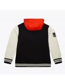 Anaheim Ducks Rinkside Varsity Fleece Jacket Anaheim Ducks Rinkside Varsity Fleece Jacket