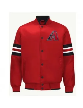 Arizona Diamondbacks Scout I Red Satin Jacket