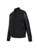 Atlanta Hawks Triple Black Varsity Wool and Leather Jacket