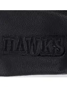 Atlanta Hawks Triple Black Varsity Wool and Leather Jacket