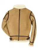 B3 Bomber Suede Leather Shearling Jacket B3 Bomber Suede Leather Shearling Jacket