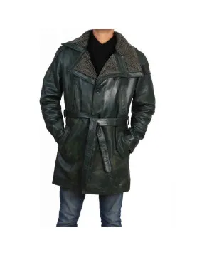 Blade Runner 2049 Black Leather Coat