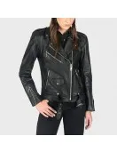 Blood Red Commando Leather Jacket