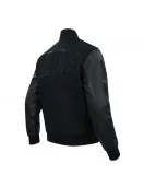 Boston Celtics Triple Black Varsity Wool and Leather Jacket