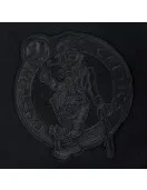 Boston Celtics Triple Black Varsity Wool and Leather Jacket