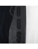 Boston Celtics Triple Black Varsity Wool and Leather Jacket