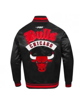 Chicago Bulls Best of Classic Rib Satin Jacket