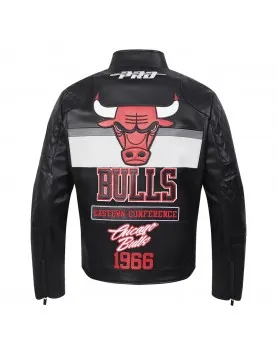 Chicago Bulls Men's Moto Jacket