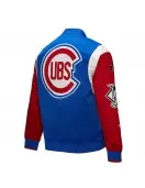 Chicago Cubs Cooperstown Team Origins Satin Jacket