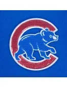 Chicago Cubs Game Day Classics Royal Varsity Wool/Leather Jacket