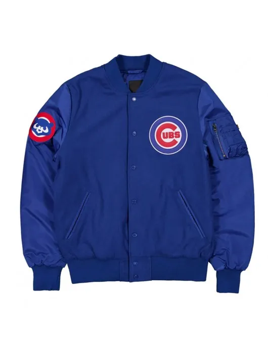 Chicago Cubs MA-1 Historic Varsity Jacket