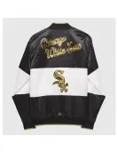Chicago White Sox Ty Mopkins Black and White Satin Jacket