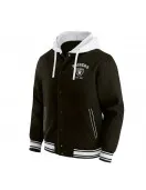 Cotton Hooded Black Las Vegas Raiders Jacket