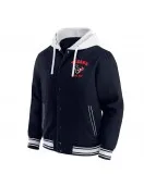 Cotton Hooded Navy Houston Texans Jacket