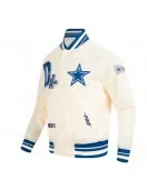 Dallas Cowboys Best of Classic Rib Satin Jacket