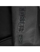 Denver Nuggets Triple Black Varsity Wool and Leather Jacket