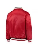 Detroit Red Wings Captain II Full-Zip Red Satin Jacket