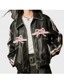 Diddi Moda Bow Leather Jacket Diddi Moda Bow Leather Jacket
