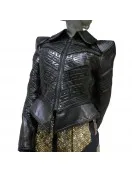 Emma Stone Cruella Leather Jacket