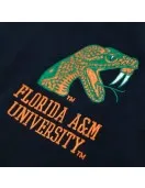 Florida A&M Racing Full-Snap Black Cotton Jacket