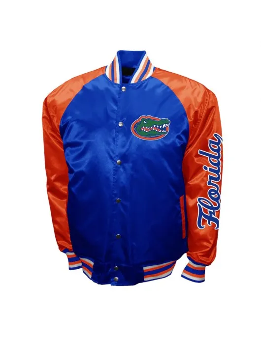 Florida Gators The Game Royal Satin Jacket Florida Gators The Game Royal Satin Jacket