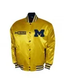 Franchise Club Michigan Wolverines Satin Jacket