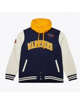 Golden State Warriors Courtside Varsity Fleece Jacket
