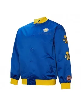 Golden State Warriors OG 3.0 Lightweight Royal Satin Jacket