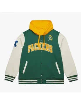 Green Bay Packers Sideline Varsity Fleece Jacket