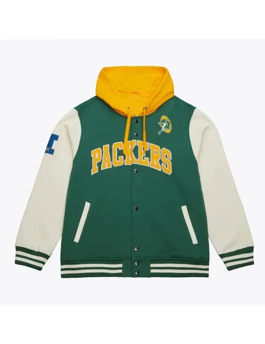 Green Bay Packers Sideline Varsity Fleece Jacket