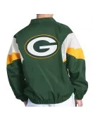 Green Bay Packers Yard Line Green Full-Zip Jacket