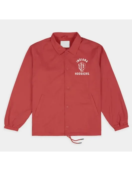 Indiana Hoosiers Classic Trident Coaches Jacket